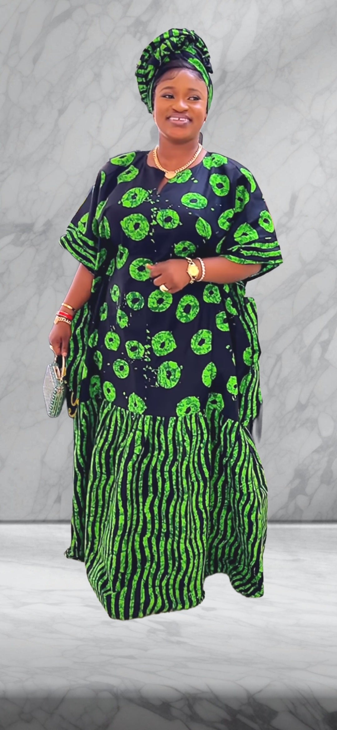 Akilah Gorgeous Bubu Free size for M, L, XL, 2XL and 3XL