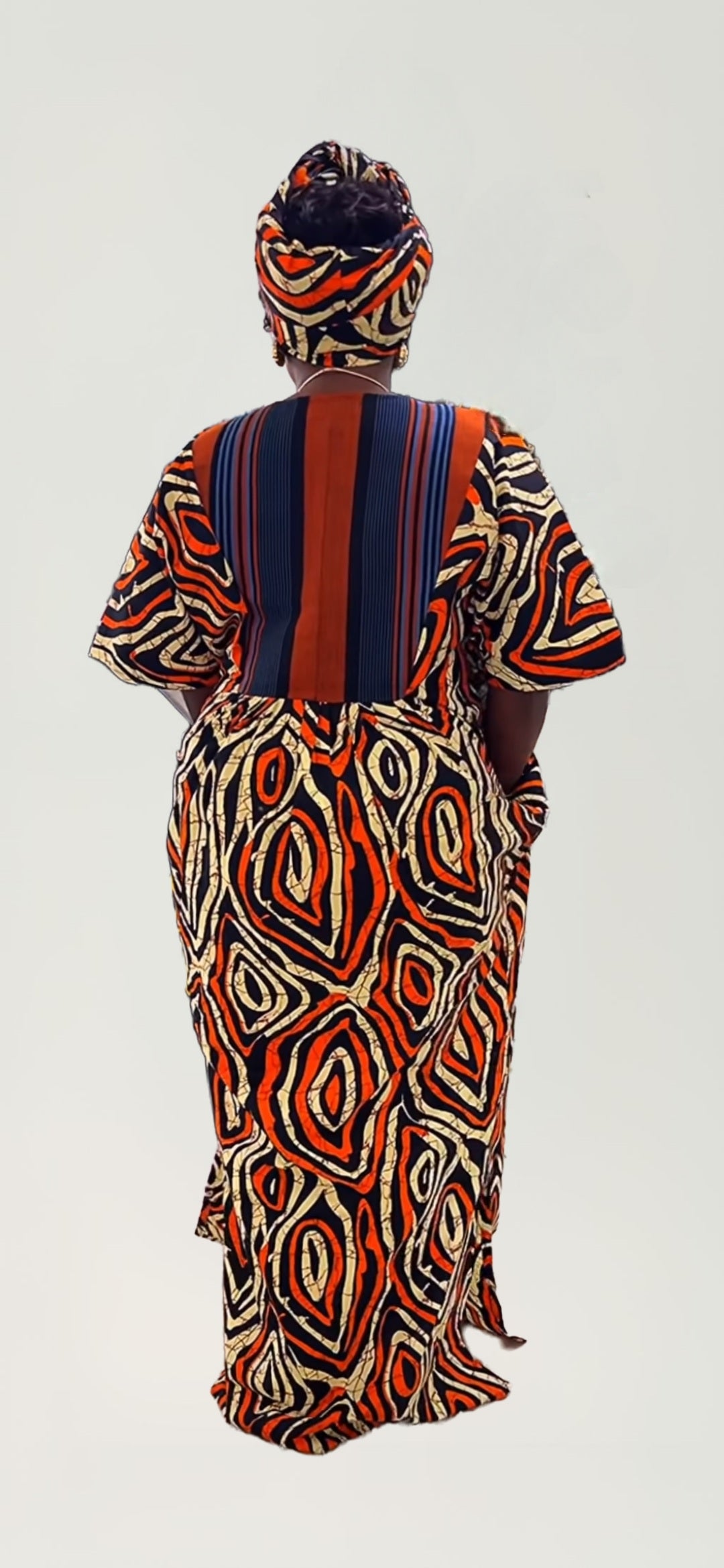 Tessy Gorgeous Gown Free size for M, L, XL, 2XL, and 3XL