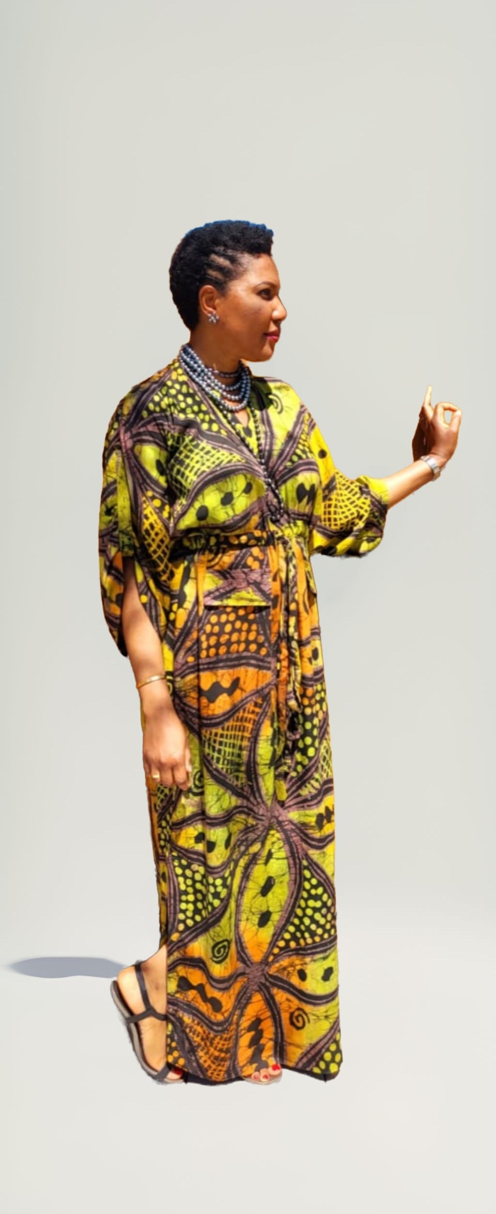 Renua Adire Beautiful Drape Gown