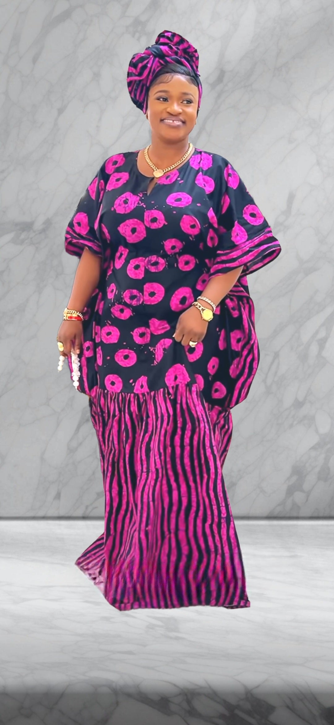 Akilah Gorgeous Bubu Free size for M, L, XL, 2XL and 3XL