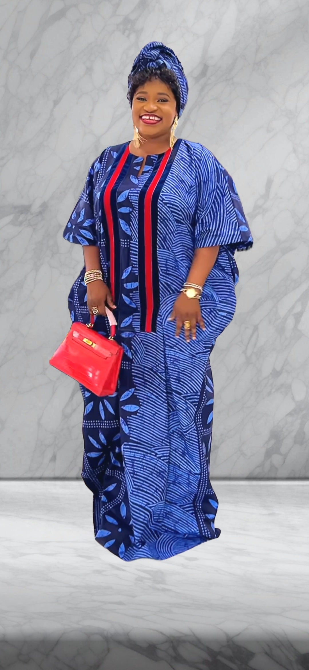 Jummy Gorgeous Bubu Gown Free size M, L, XL, 2XL, and 3XL