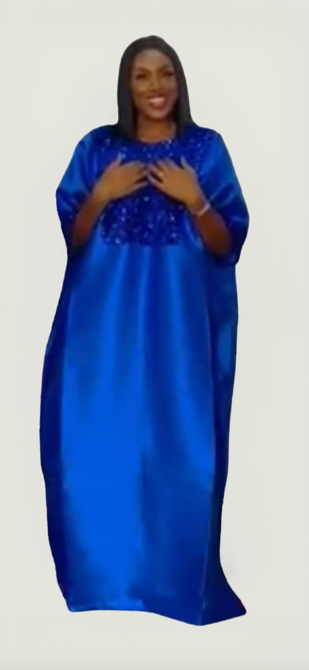 Taraji Elegant Bubu Gown Free size for M, L, XL, 2XL, and 3XL