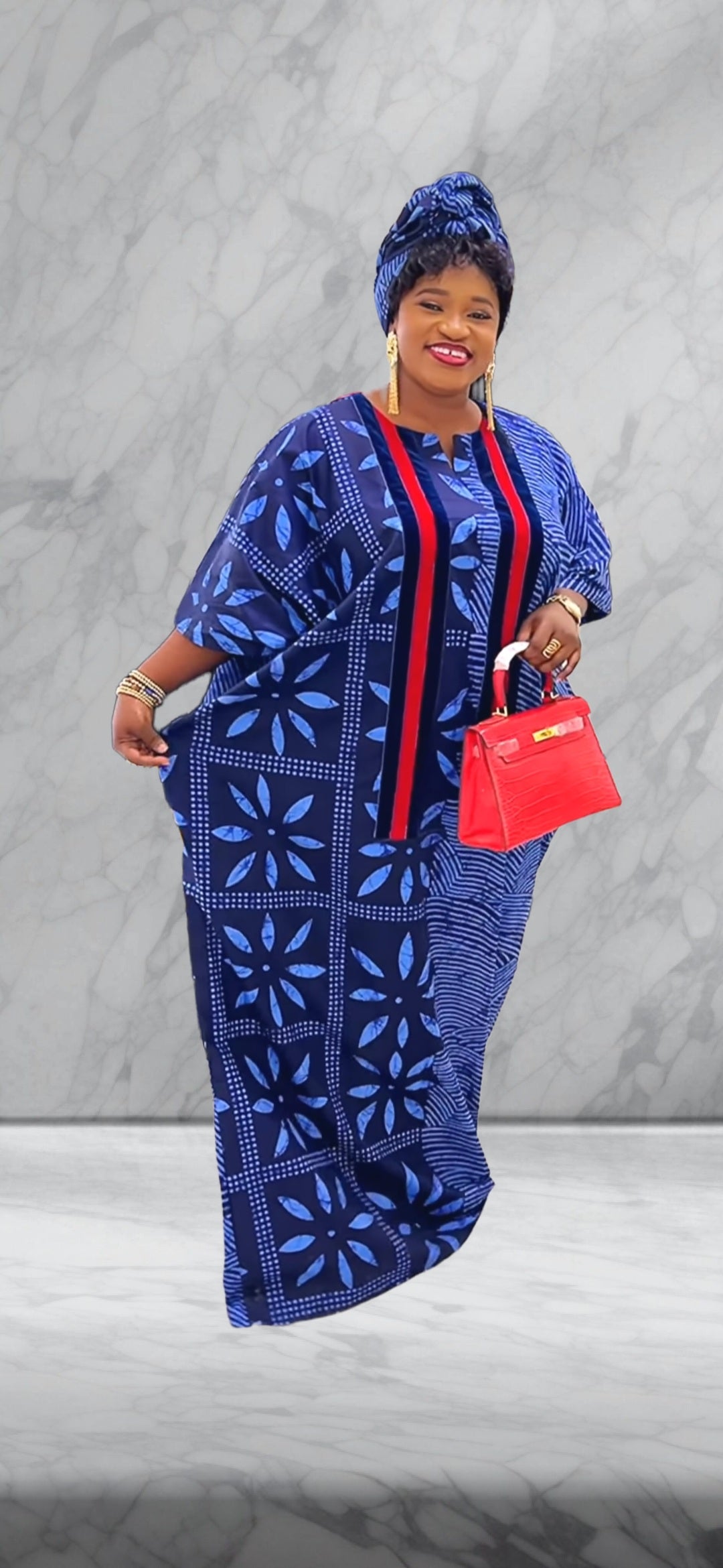 Jummy Gorgeous Bubu Gown Free size M, L, XL, 2XL, and 3XL