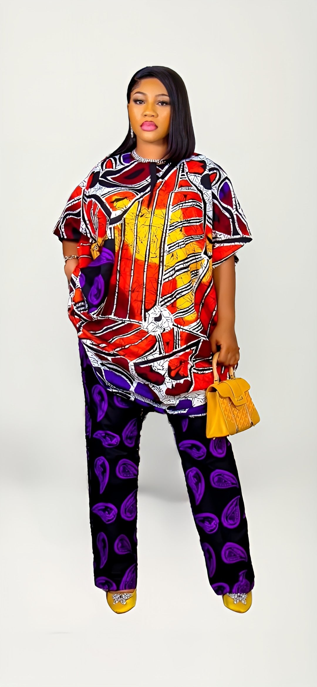 Minah Gorgeous Top/Pant Set