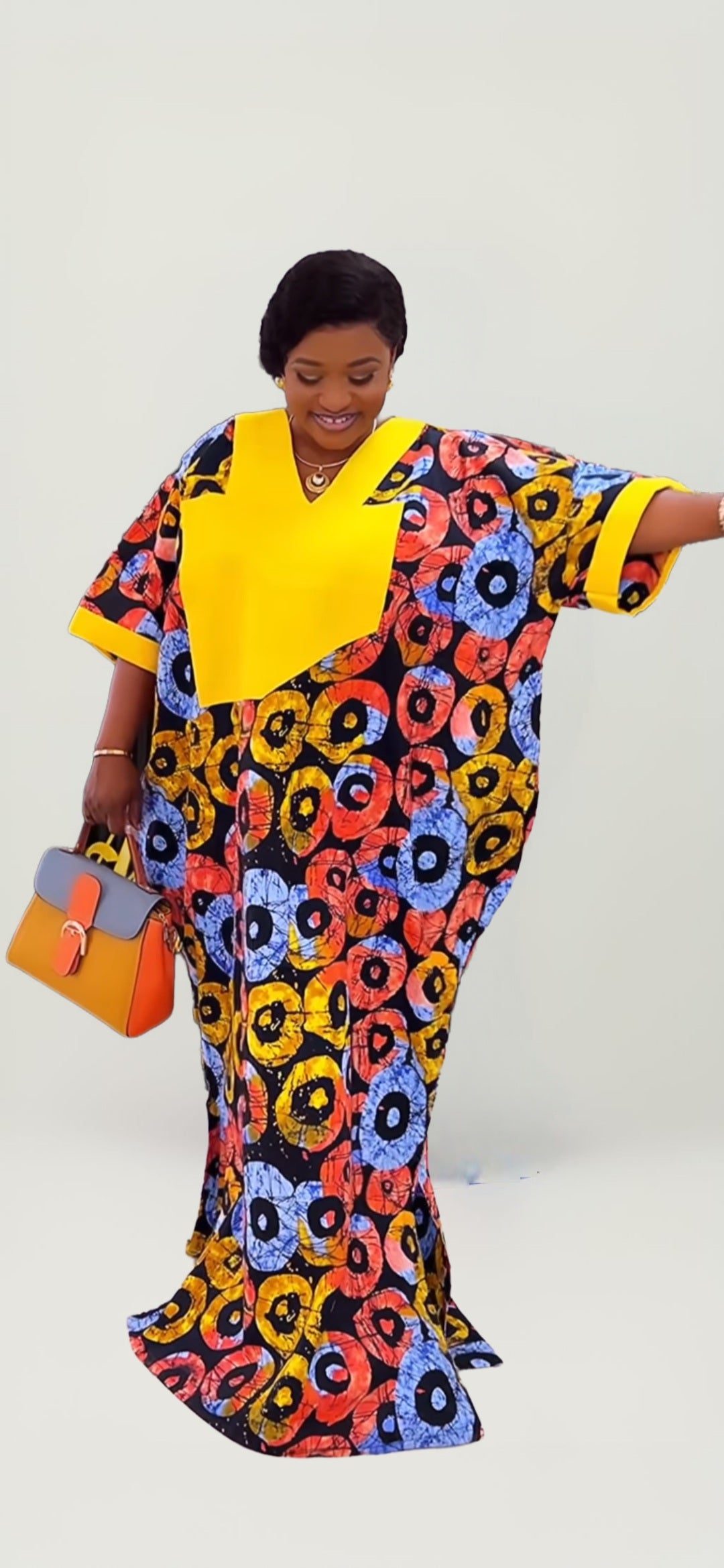 Bola Gorgeous Bubu Gown Free size for M, L, XL, 2XL, and 3XL