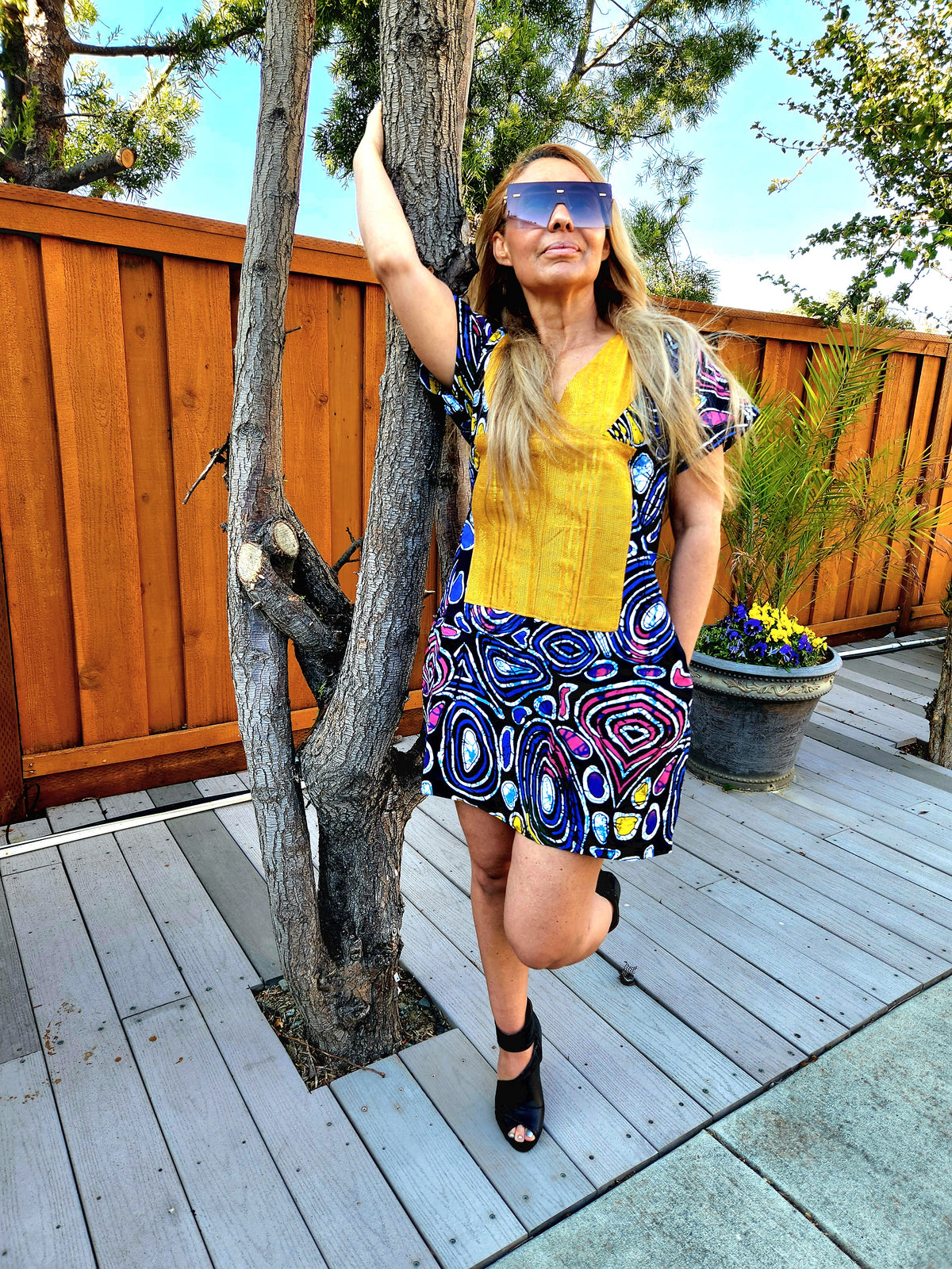 Glacier African Beautiful Dress