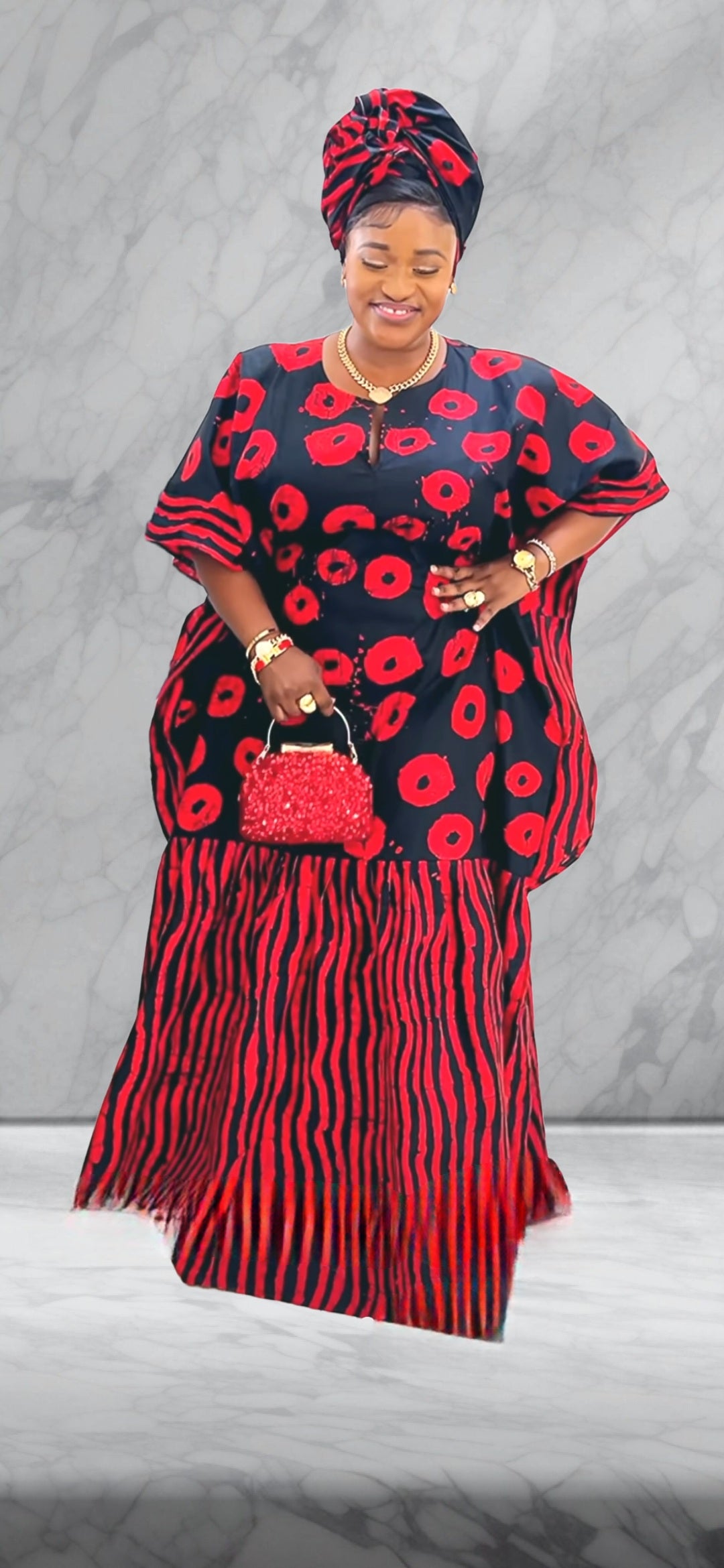 Akilah Gorgeous Bubu Free size for M, L, XL, 2XL and 3XL