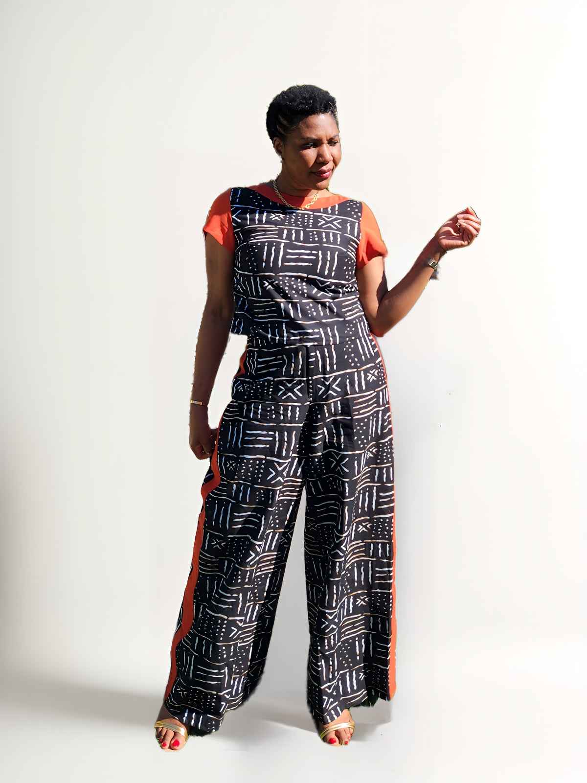 Anaya Tribal Top/Pant Set