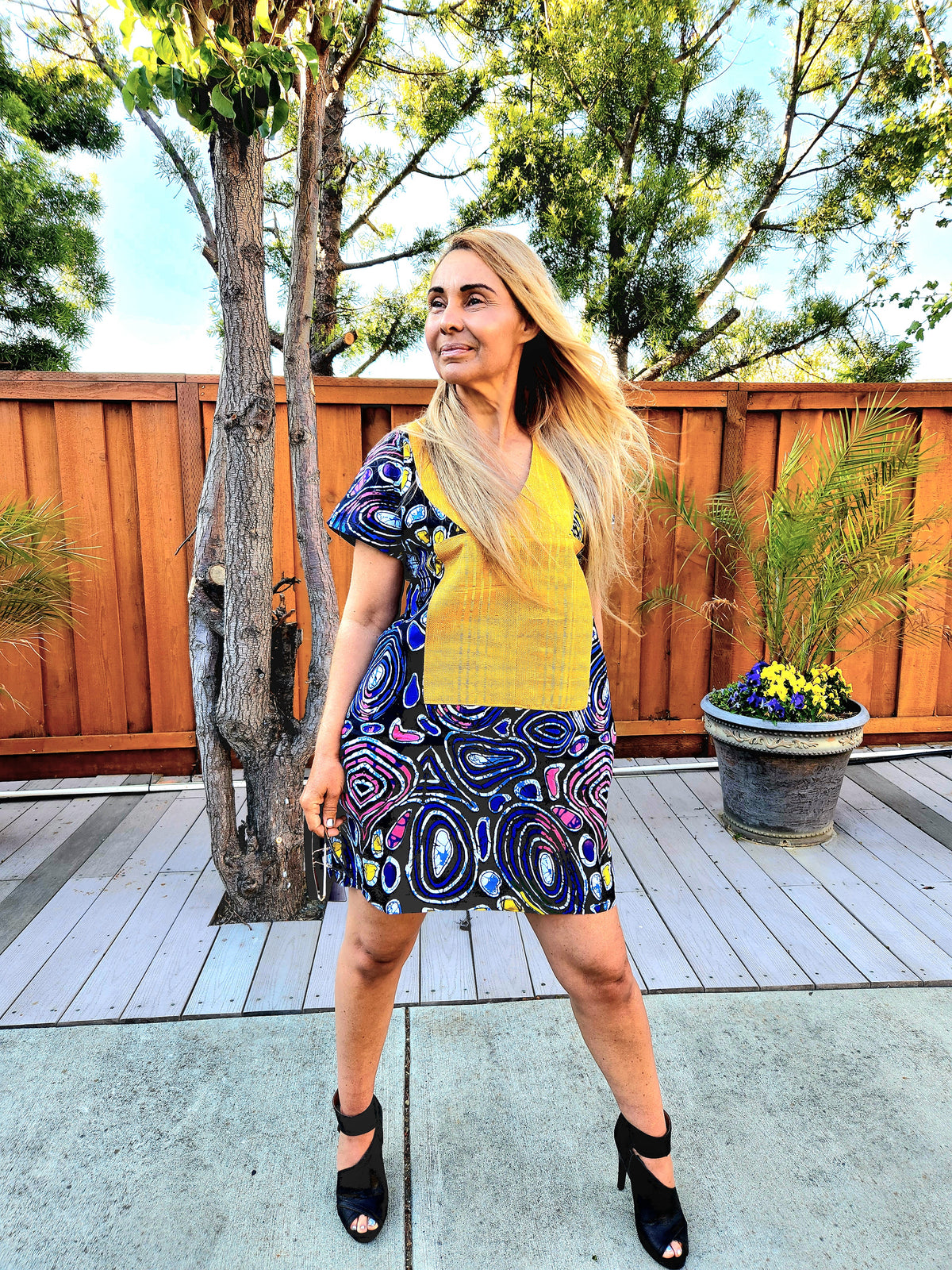 Glacier African Beautiful Dress