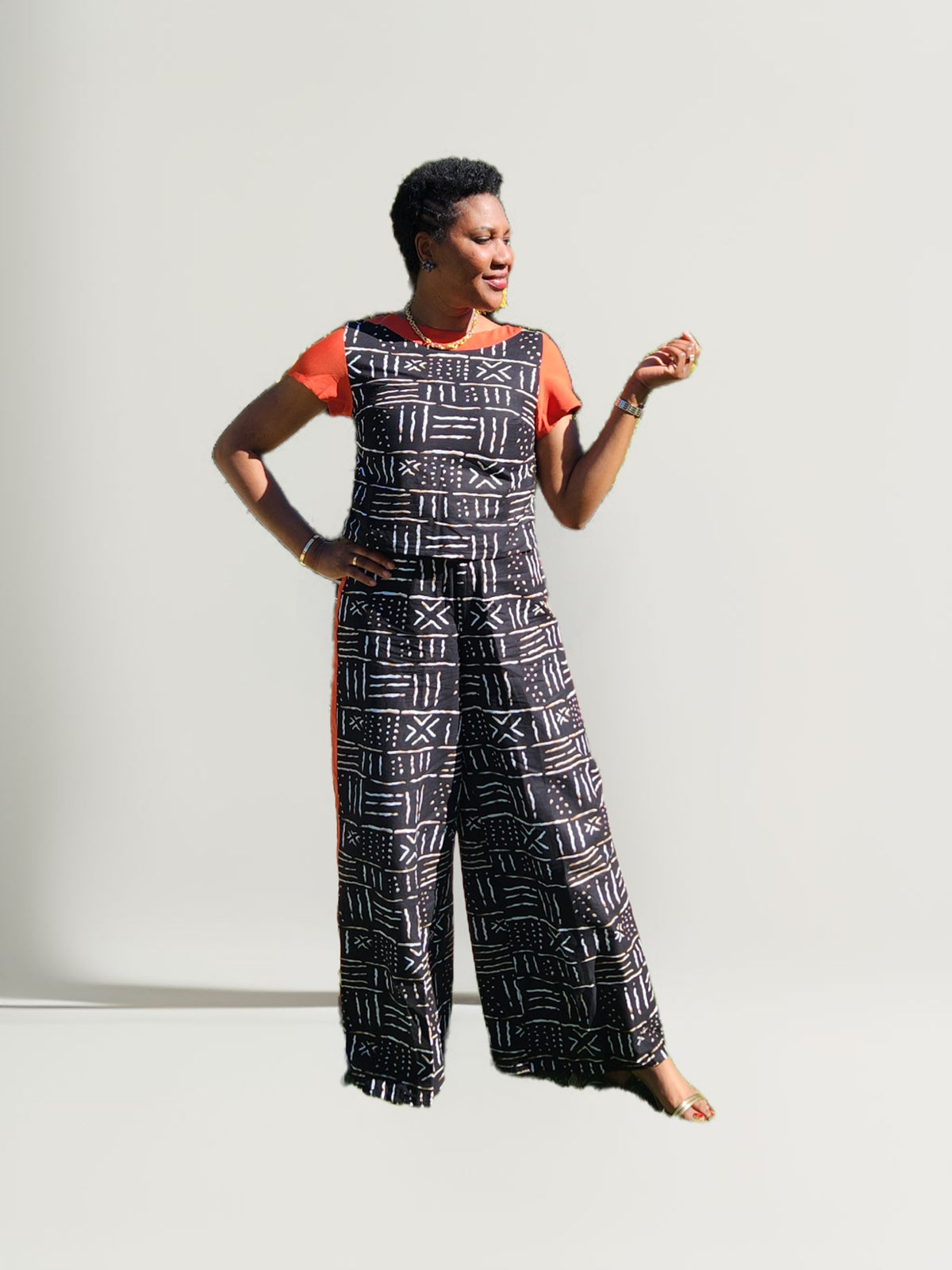 Anaya Tribal Top/Pant Set