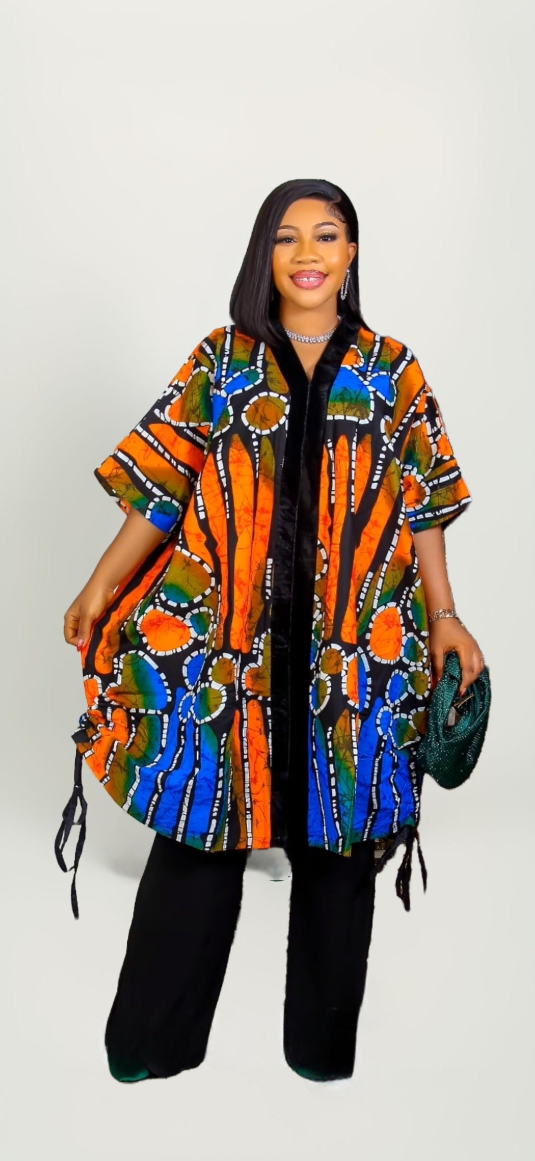 Adora Elegant Midi Dress Free size for M, L, XL &amp; 2XL