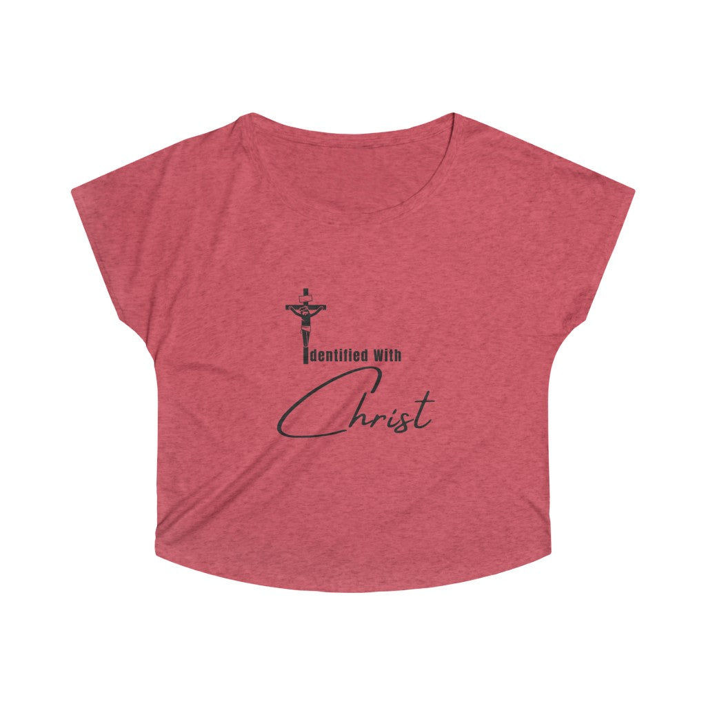 Identified with Christ Women&#39;s Tri-Blend Dolman