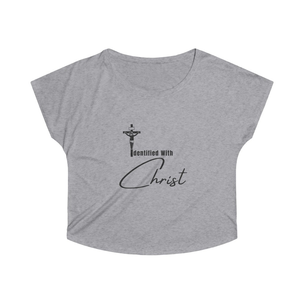 Identified with Christ Women&#39;s Tri-Blend Dolman