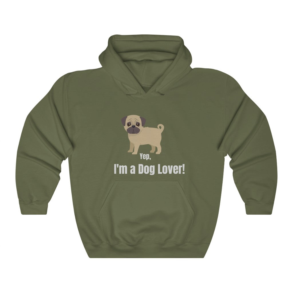 I&#39;m a Dog Lover Unisex Heavy Blend Hooded Sweatshirt