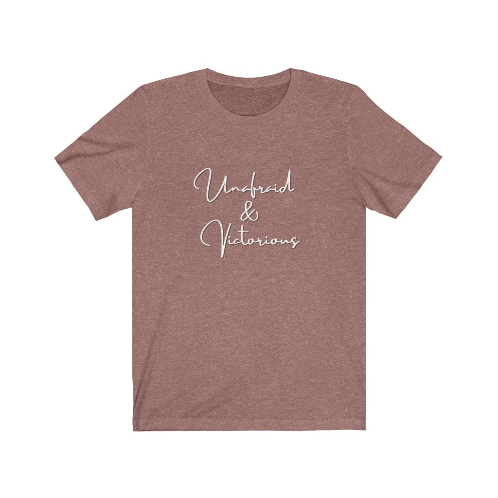Unafraid Unisex Jersey T-Shirt