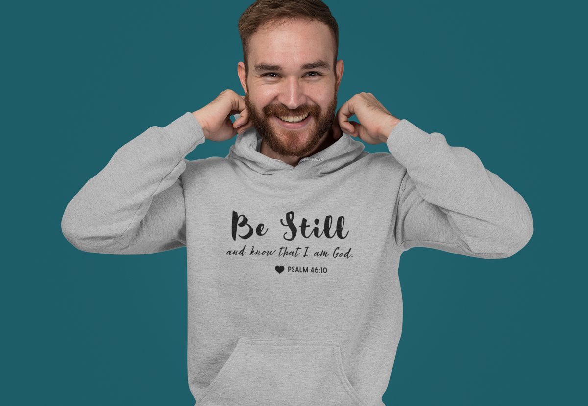 Be Still Unisex Heavy Blend Hooded Sweatshirt