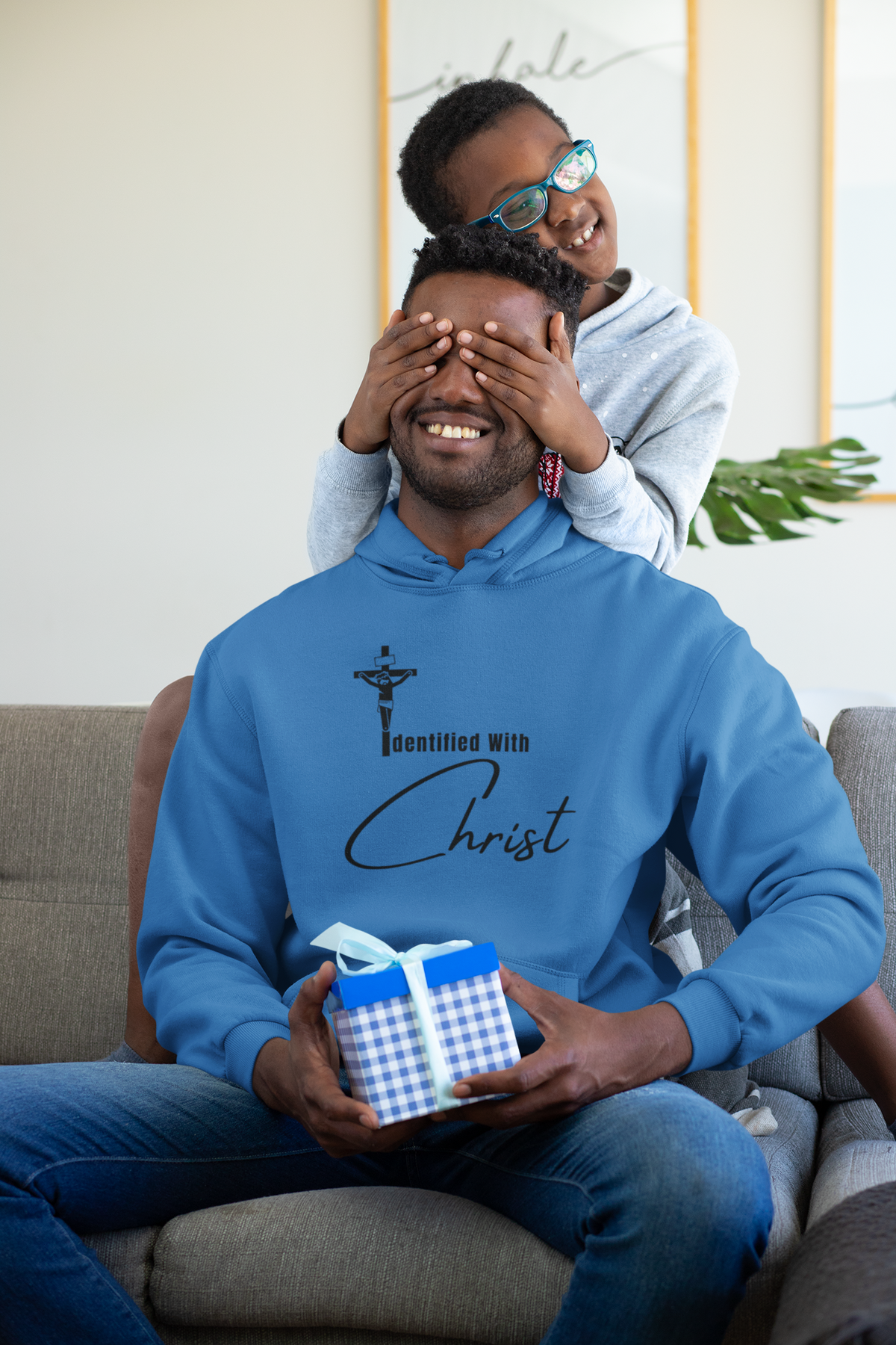 Identified with Christ Unisex Heavy Blend Hooded Sweatshirt