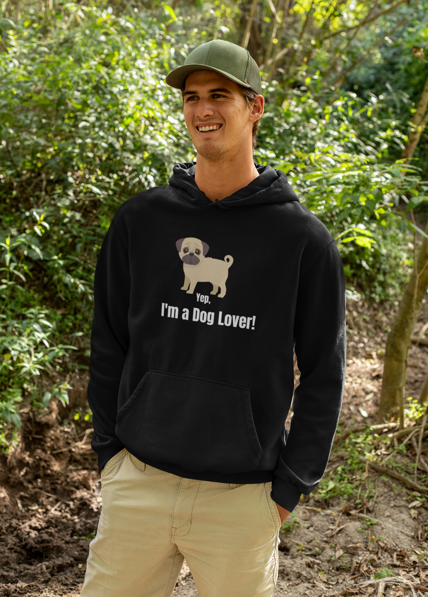 I'm a Dog Lover Unisex Heavy Blend Hooded Sweatshirt