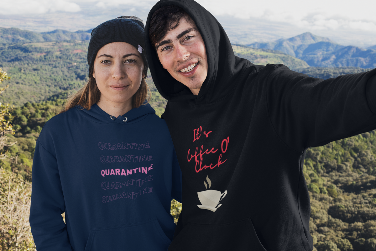 Coffee O&#39; Clock Unisex Heavy Blend Hooded Sweatshirt