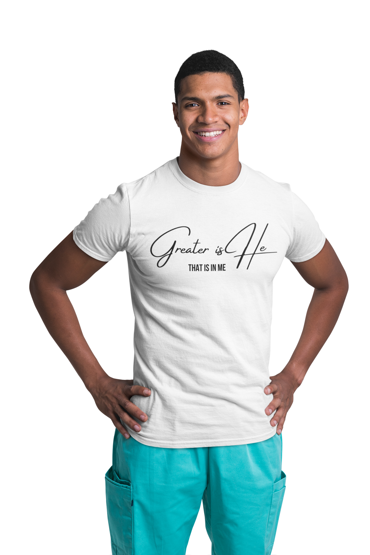 Greater Is He Unisex Jersey T-Shirt