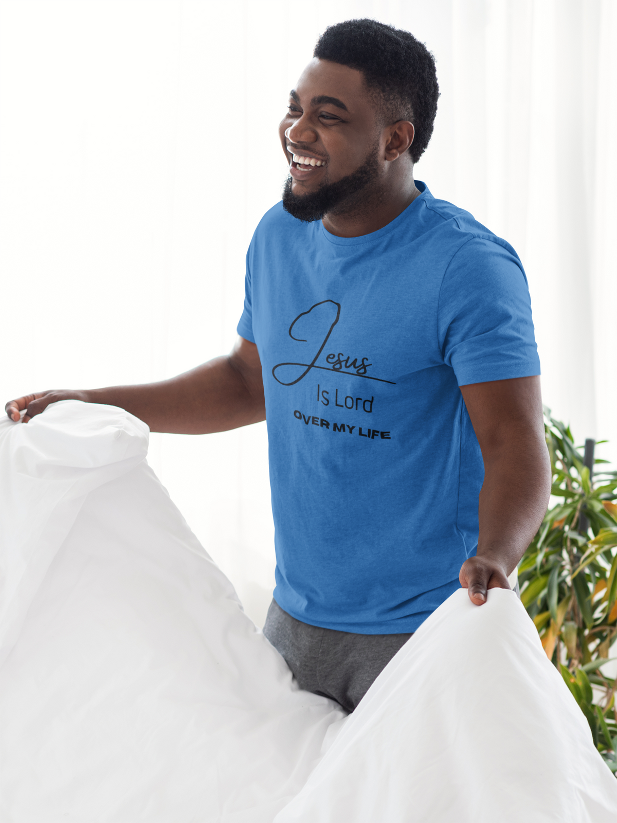 Jesus Is Lord Unisex Jersey T-Shirt