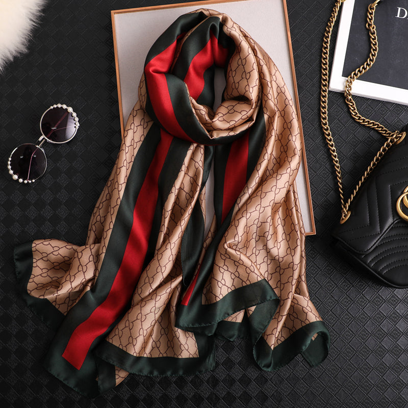Women's Silk Feeling Scarf/Shawl Wraps
