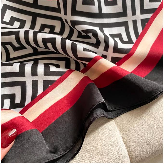 Women's Silk Feeling Scarf/Shawl Wraps