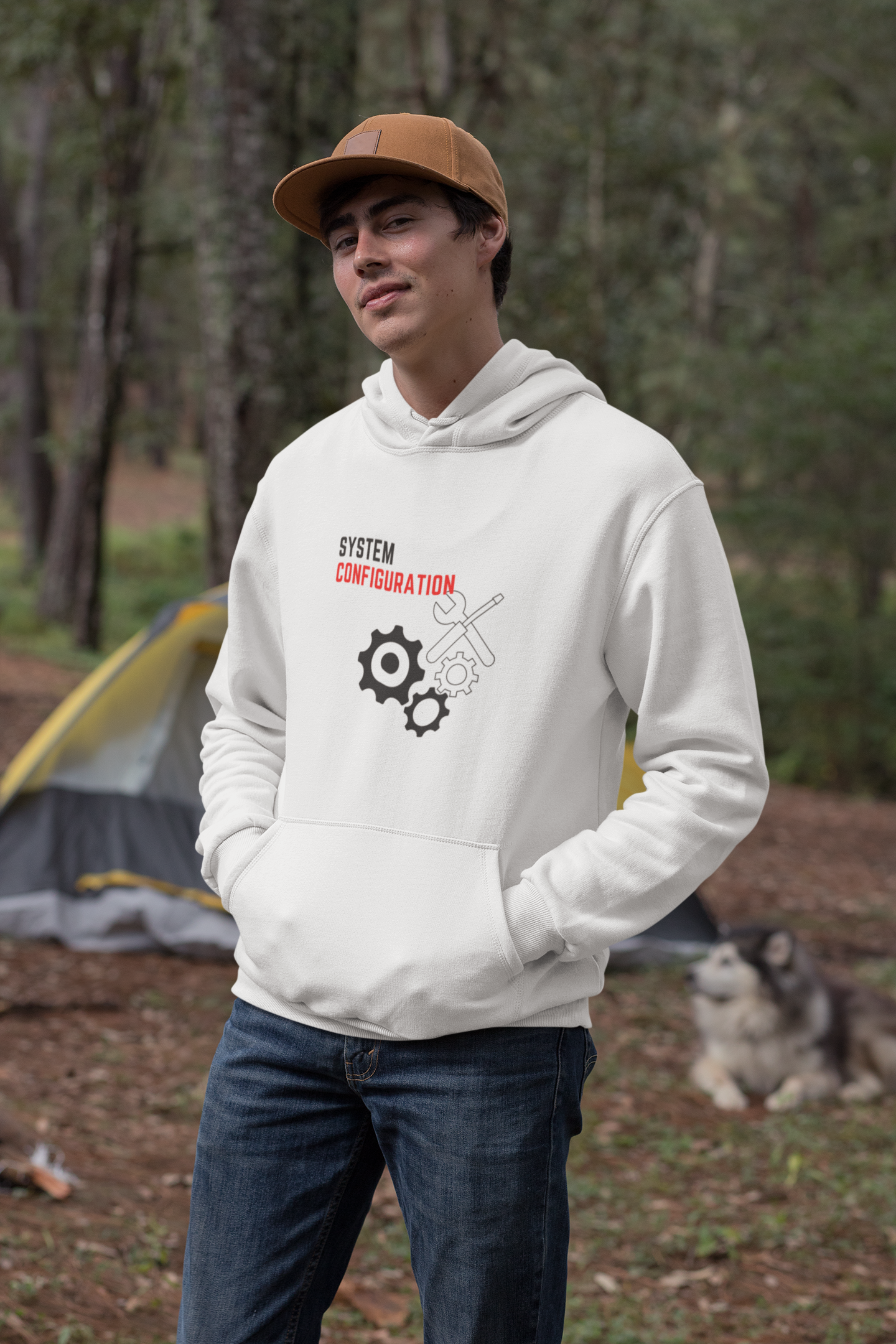 System Configuration Unisex Heavy Blend Hooded Sweatshirt