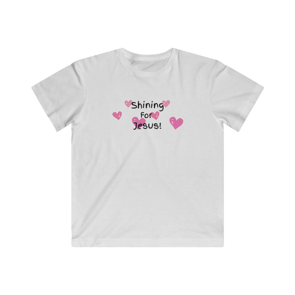 Shining For Jesus Kids Fine Jersey Tee