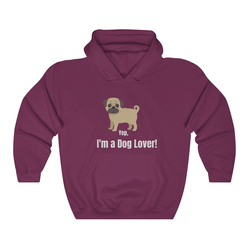 I&#39;m a Dog Lover Unisex Heavy Blend Hooded Sweatshirt