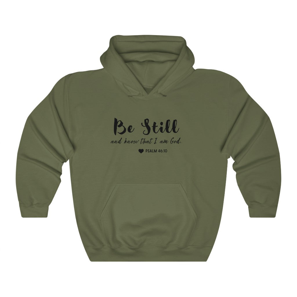 Be Still Unisex Heavy Blend Hooded Sweatshirt
