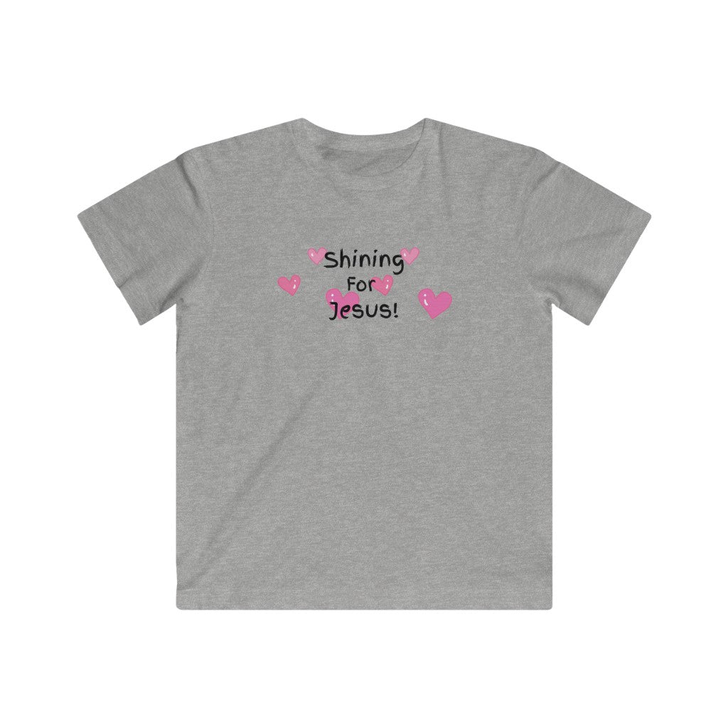 Shining For Jesus Kids Fine Jersey Tee