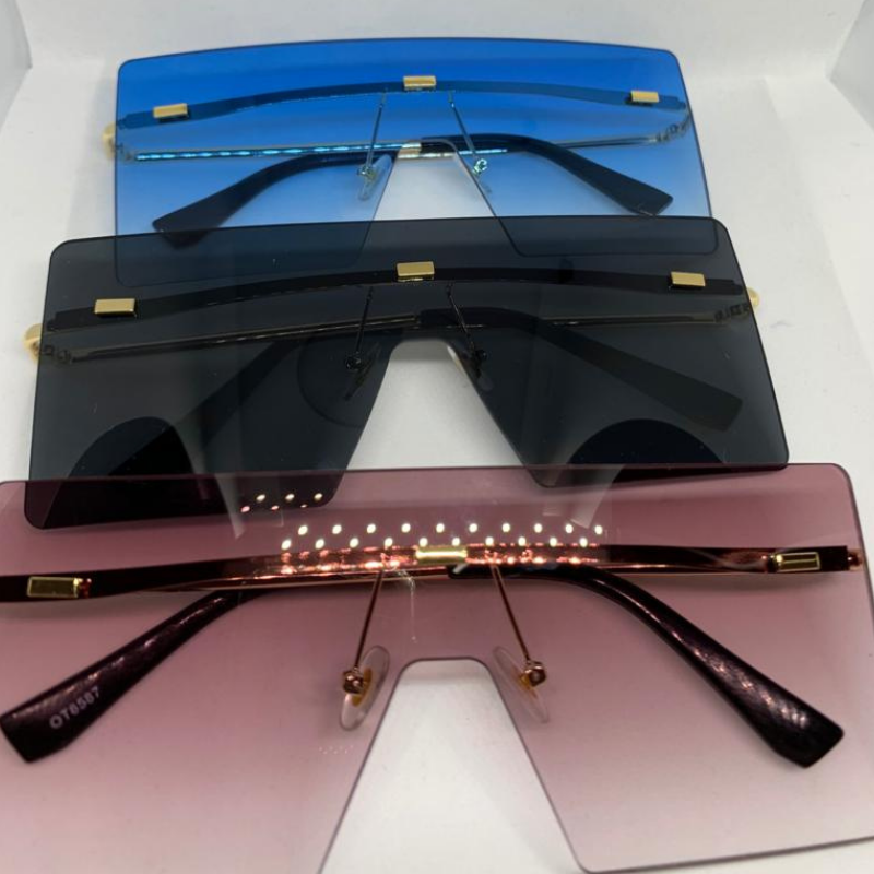 Glamorous Rimless Gradient Lens Sunglass