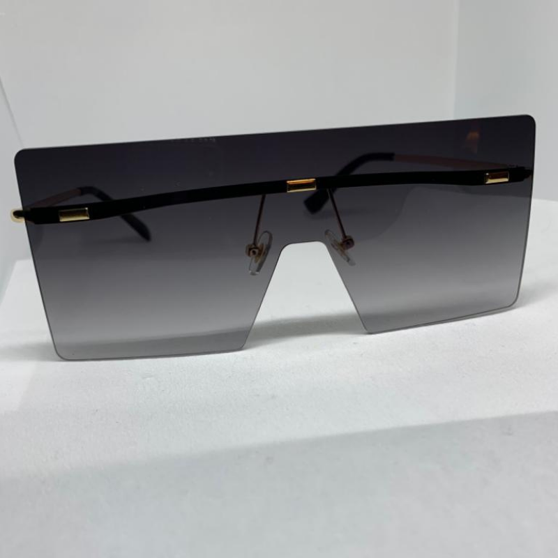 Glamorous Rimless Gradient Lens Sunglass